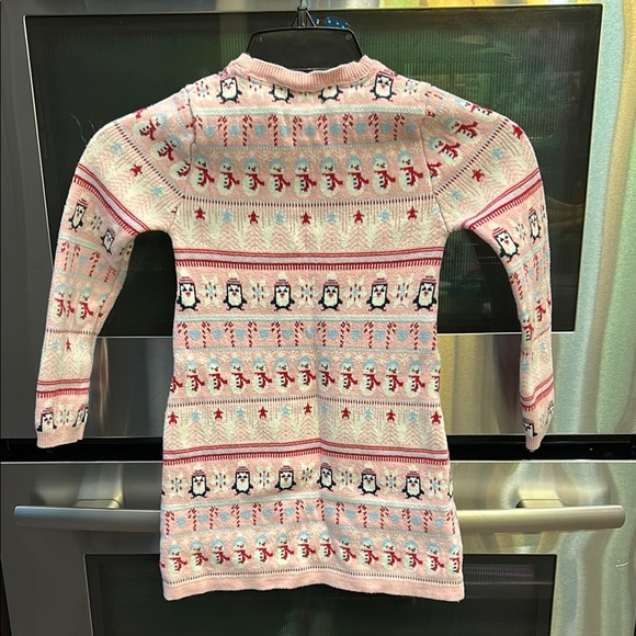 Cynthia Rowley Pink Knit Sweater with Geometric Patterns - Picture 3 of 3